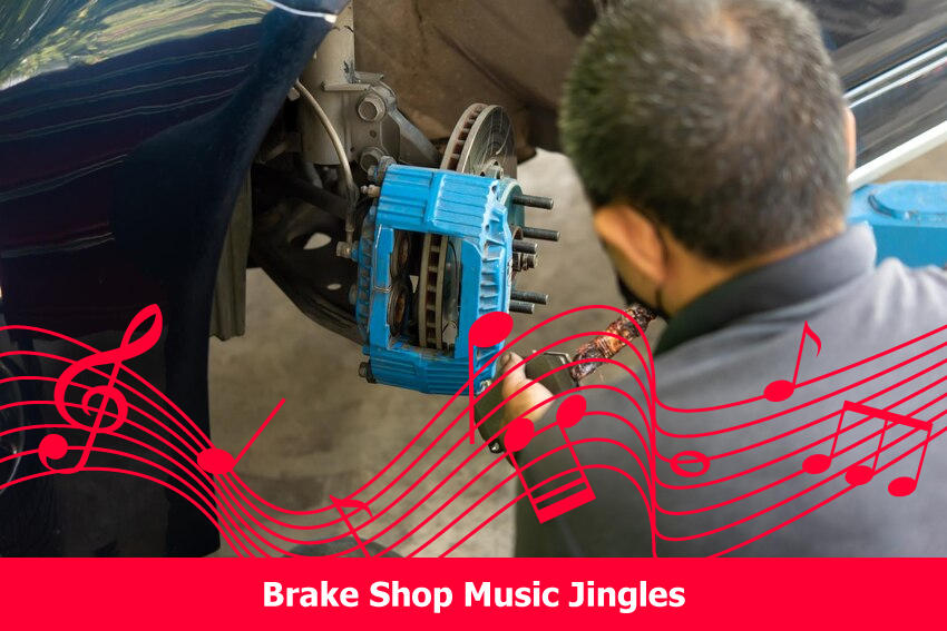 Brake Shop Music Jingles recording session